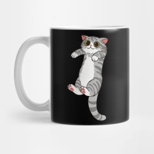 gray long boi Mug